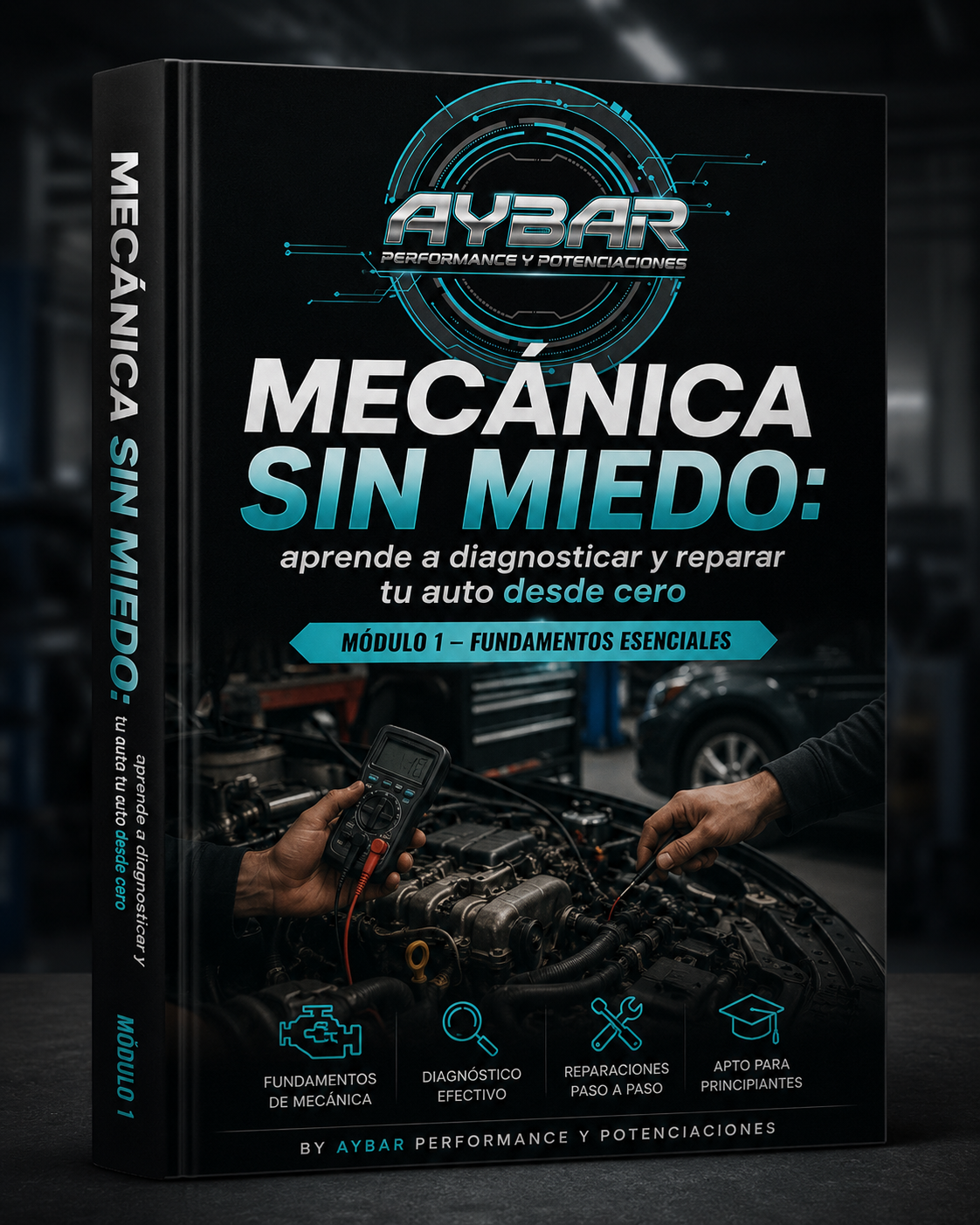 "Mecánica sin miedo: aprende a diagnosticar y reparar tu auto desde cero" + 🎁5 Bonos